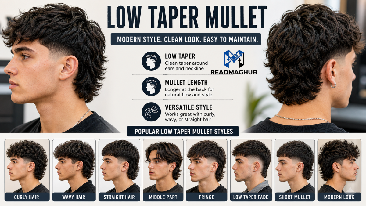 Low Taper Mullet