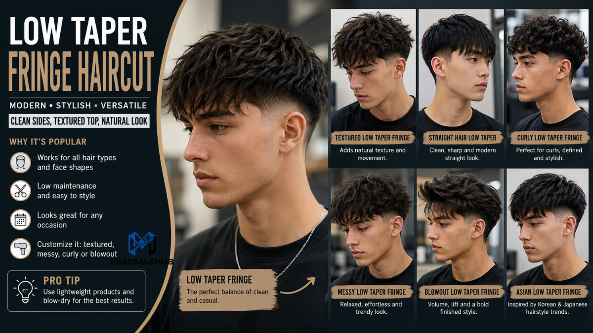 low taper fringe