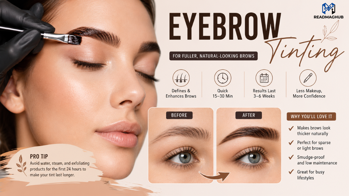 Eyebrow Tinting