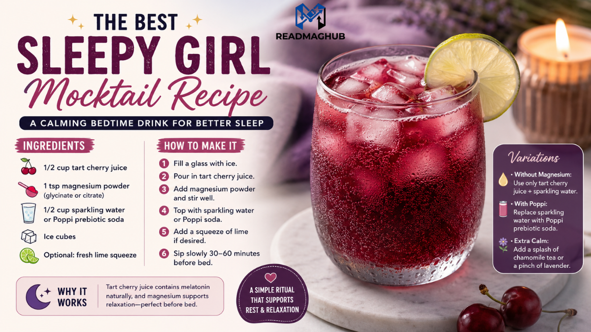 Sleepy Girl Mocktail Recipe Sleepy Girl Mocktail Recipe