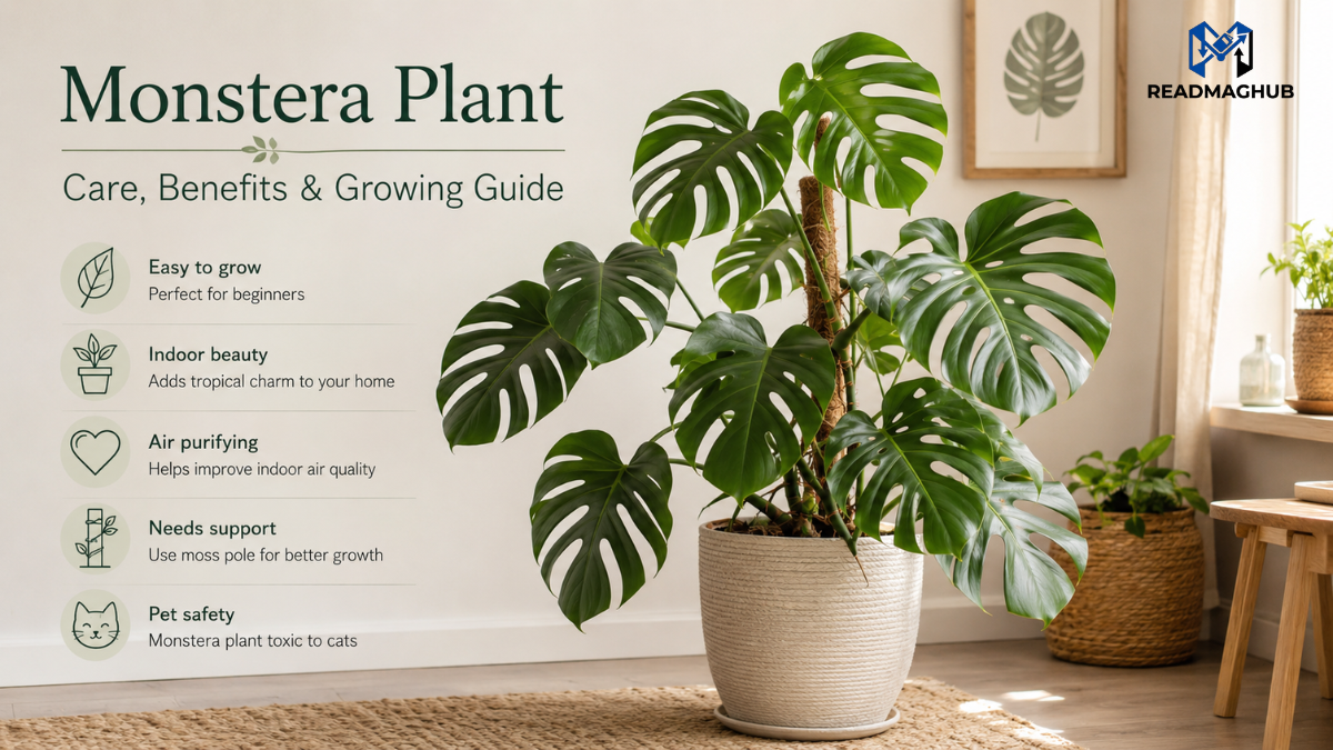 Monstera plant